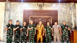 Kunjungan kerja pangdam vi 2