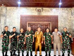 Kunjungan Kerja Pangdam VI/Mulawarman di Kutai Barat, Tegaskan Komitmen TNI Dukung Pembangunan Daerah
