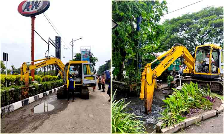 Pemkab Maksimalkan Pembersihan Saluran