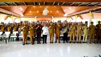 Rakorwasdes 2025: Bupati Subandi Dorong Desa Transparan, 10 Desa Raih Predikat Tata Kelola Sangat Memadai