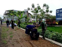 Sinergi TNI–Polri dan Forkopimda Pemalang Gelar Kegiatan Jumat Bersih dan Penanaman 50 Pohon Tabebuya