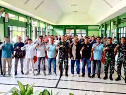 Kodim 0813 Bojonegoro Perkuat Sinergi dengan Media, Dorong Publikasi Program Strategis Nasional