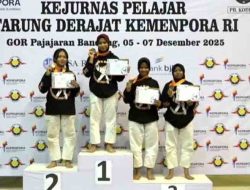 Empat Atlet Kodrat Sidoarjo Sumbang Medali di Kejurnas Pelajar Tarung Derajat 2025