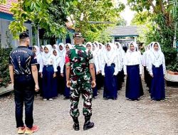 Babinsa Koramil 02/Taman Pelopor Pembentukan Karakter Nasionalisme Sejak Dini