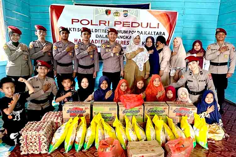 Bakti Sosial Dit’reskrimum Polda Kaltara