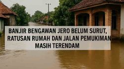 Banjir Bengawan Jero Belum Surut