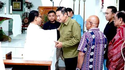 Bupati Lamongan Tinjau Gereja