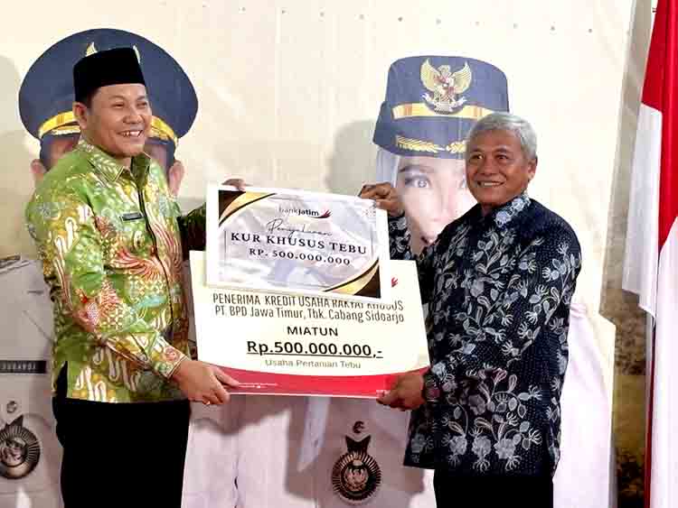 Bupati Sidoarjo Kukuhkan Kelompok Tani