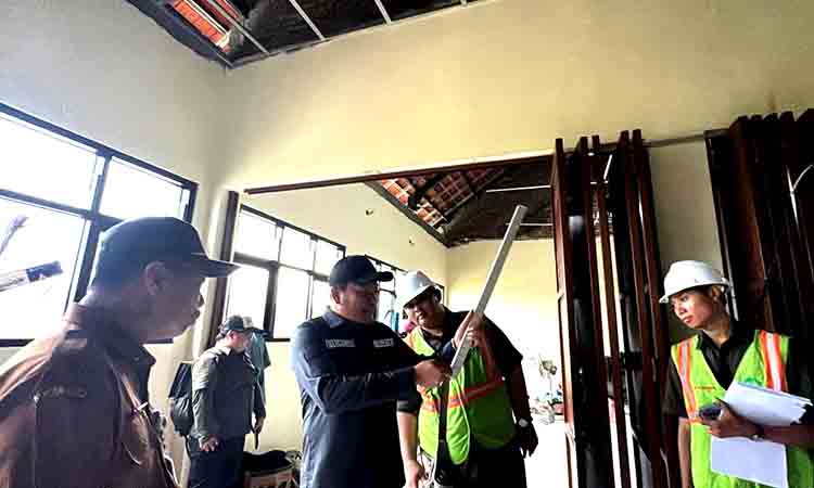 Bupati Sidoarjo Sidak Pembangunan SDN Suko