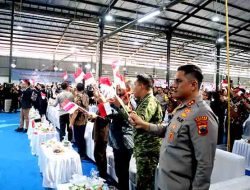 Dandim 0711/Pemalang Hadiri Pembukaan Kembali Pabrik Wong Hang Bersaudara dan Akarsa Garment Indonesia oleh Wakapolri