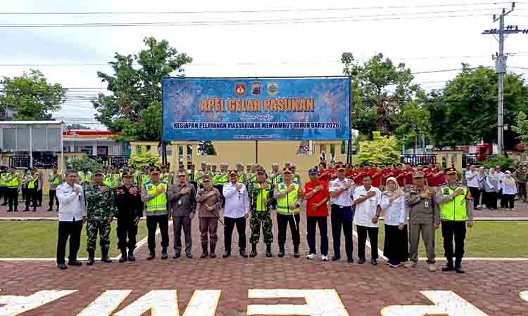 Dandim Pemalang Hadiri Apel Gelar Pasukan