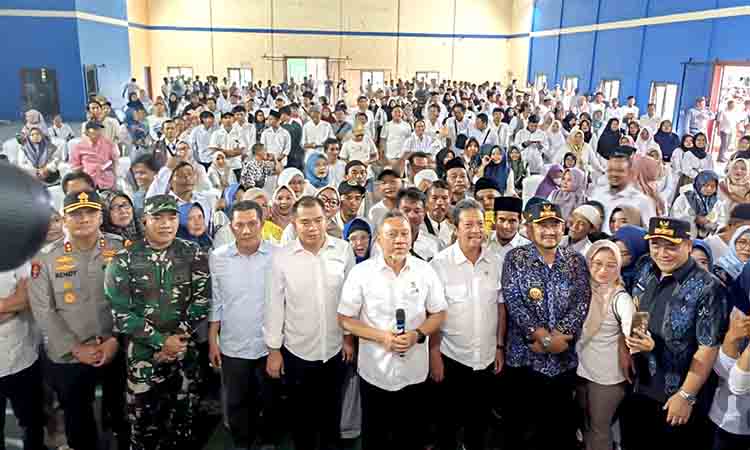 Dandim Pemalang Hadiri Kunjungan Kerja Menko Pangan RI