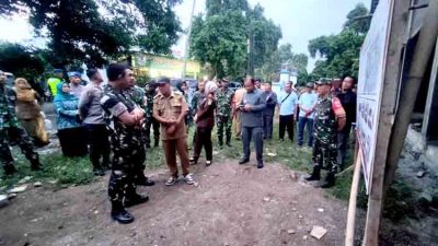 Danrem 071 Wijayakusuma Tinjau Progres