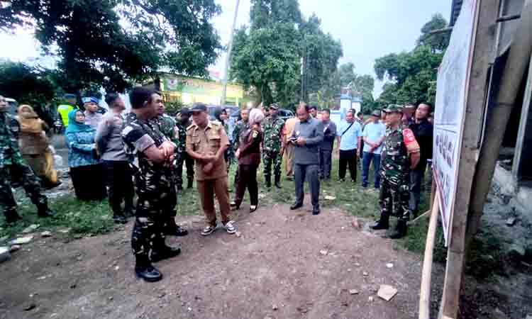 Danrem 071 Wijayakusuma Tinjau Progres