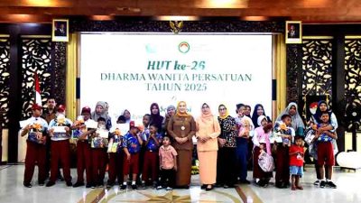 HUT ke-26, Dharma Wanita Sidoarjo Teguhkan Peran Perempuan dalam Ketahanan Keluarga