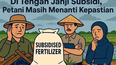 Di Tengah Janji Subsidi, Petani Masih Menanti Kepastian