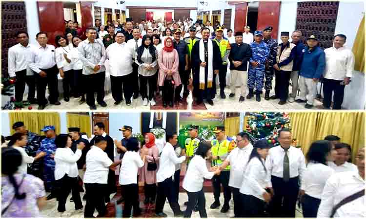 Forkopimda Kabupaten Pemalang Laksanakan Monitoring Perayaan Malam Natal Tahun 2025