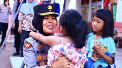 Tim Trauma Healing Ops Aman Nusa II Tinjau Posko Pengungsian di Kota Padang