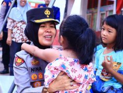 Tim Trauma Healing Ops Aman Nusa II Tinjau Posko Pengungsian di Kota Padang