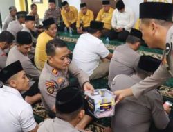 Polres Magetan Sholat Ghoib dan Donasi Kemanusiaan untuk Korban Bencana Aceh Sumatera
