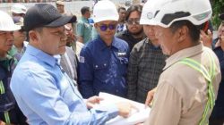 Sidak Proyek Pembangunan Alun-alun Sidoarjo, Bupati Subandi temukan Banyak Kekurangan