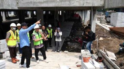 Bupati Sidoarjo Sidak Pembangunan RSUD R.T. Notopuro, Pengawasan Harus Diperketat