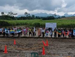 Polres Kediri Siagakan Pengamanan di Kejurnas Horseback Archery Kelud 2025