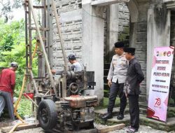 Polres Kediri Hadirkan Akses Air Bersih Untuk Masjid Al-Kautsar