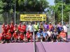 Pertandingan Persahabatan PTK dan Club Tenis Polres Kediri Kota, Perkuat Silaturahmi Lewat Olahraga
