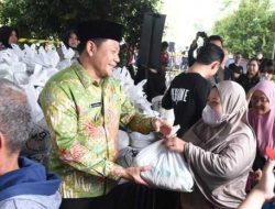 Forkopimda Sidoarjo Bersama Yayasan Mawar Sharon Peduli Gelar Bakti Sosial