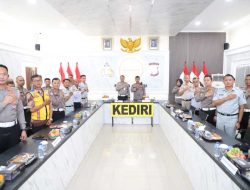 Polres Kediri Jadi Tuan Rumah Survei Kesiapan Ops Lilin 2025