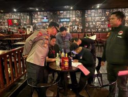 Polres Kediri Razia Tempat Hiburan Malam Jelang Nataru