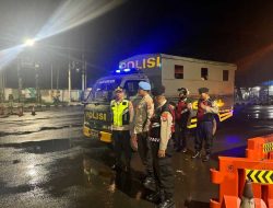 Polres Kediri Kota Gelar Patroli Skala Besar Jelang Natal dan Tahun Baru