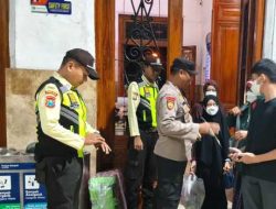 Sambut Libur Nataru Polresta Sidoarjo Pastikan Keamanan Stasiun Kereta Api