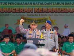 Kapolri Pimpin Apel Kebangsaan Banser, Perkuat Sinergi Pengamanan Natal 2025 dan Tahun Baru 2026