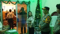 Jelang Perayaan Natal Polres Pelabuhan Tanjungperak Pastikan Keamanan Gereja