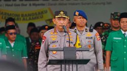 Pimpin Apel Kebangsaan Banser, Kapolri Ingatkan Kesiapsiagaan Bencana dalam Pengamanan Nataru