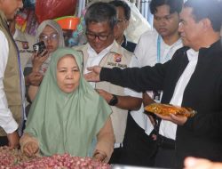 Jelang Nataru Satgas Pangan Polda Jatim Sidak Pasar