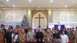 Kapolres Kediri Bersama Bupati Kediri Patroli Gereja Jelang Puncak Perayaan Natal