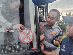 Jelang Nataru Ditlantas Polda Jatim Gelar Ramcheck di PO Bus