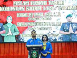 Lepas Sambut Komandan Kodim 1426 Takalar, Malam Ramah Tamah Jadi Ajang Silaturahmi Pemersatu