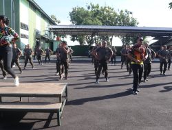 Jalin Silaturahmi, Kodim 0711/Pemalang Gelar Senam Bersama Awak Media Kabupaten Pemalang