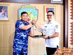 Jalin Sinergi, Danlanud Anang Busra Courtesy Call ke Bupati Tana Tidung
