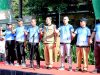 Kapolres Lamongan Hadiri Lomba Gerak Jalan HUT KORPRI ke-54, Polres Pastikan Pengamanan Kondusif