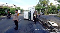 Kecelakaan Tunggal di Babat