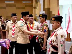 Bupati Sidoarjo Lantik Pramuka Garuda 2025, Tekankan Pentingnya Generasi Berkarakter