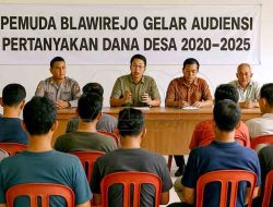 Pemuda Blawirejo Gelar Audiensi Pertanyakan Dana Desa 2020–2025