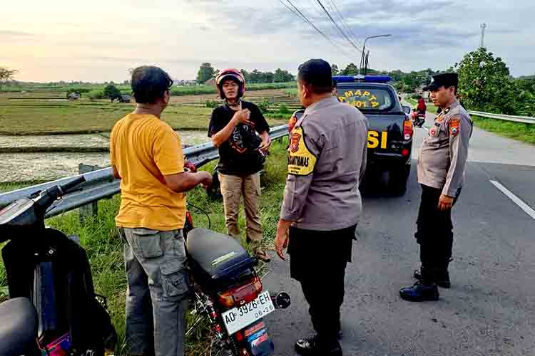 Polisi Ngawi Amankan 10 Motor Pembalap Liar di Pitu