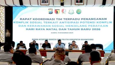 Polres Bojonegoro Pastikan Keamanan Natal dan Tahun Baru