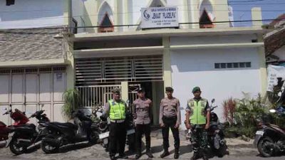 Polres Lamongan Pastikan Ibadah Natal Berjalan Aman dan Humanis